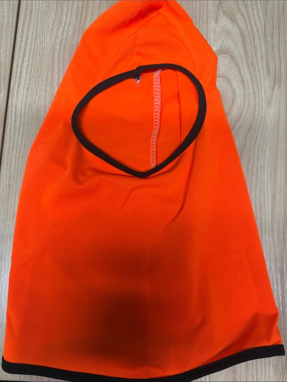 Kids Orange One-Piece Swim Hood